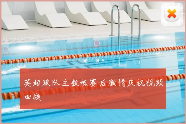 英超狼队主教练赛后激情庆祝视频回顾